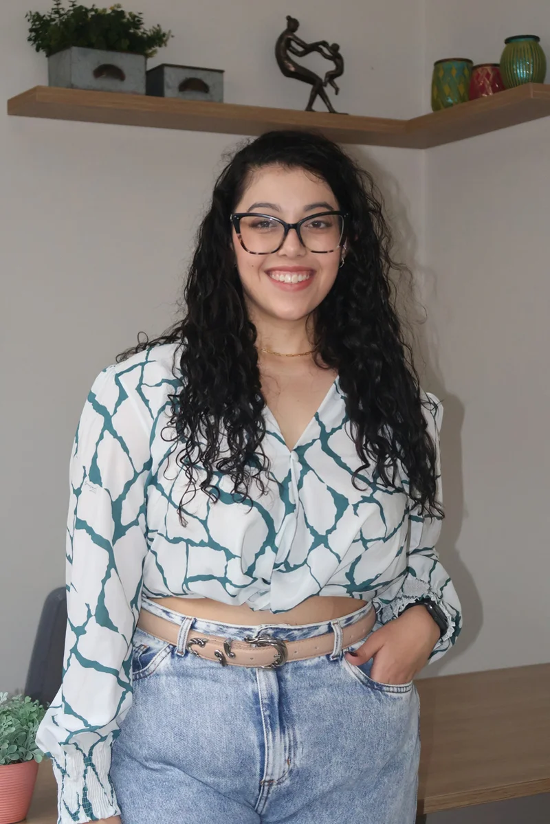 Ana Elisa Camargo, formada em Psicologia pela PUC Minas